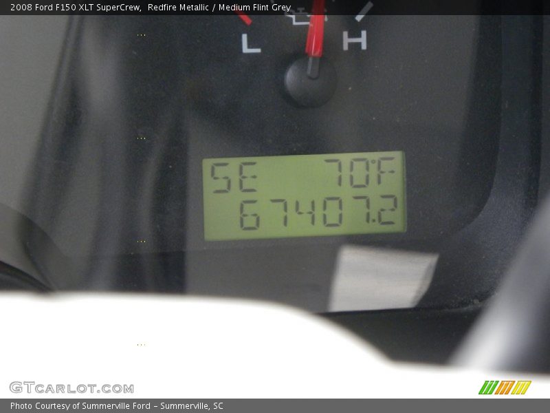 Redfire Metallic / Medium Flint Grey 2008 Ford F150 XLT SuperCrew
