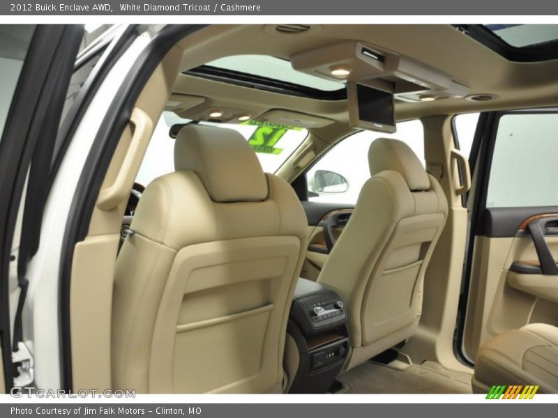 White Diamond Tricoat / Cashmere 2012 Buick Enclave AWD