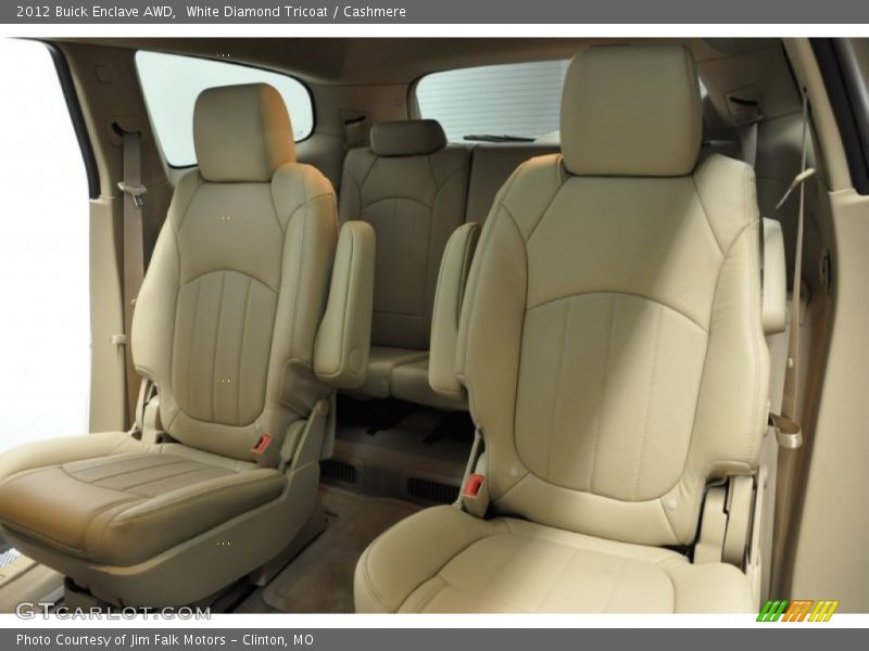 White Diamond Tricoat / Cashmere 2012 Buick Enclave AWD