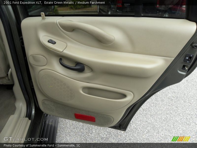 Estate Green Metallic / Medium Parchment 2001 Ford Expedition XLT