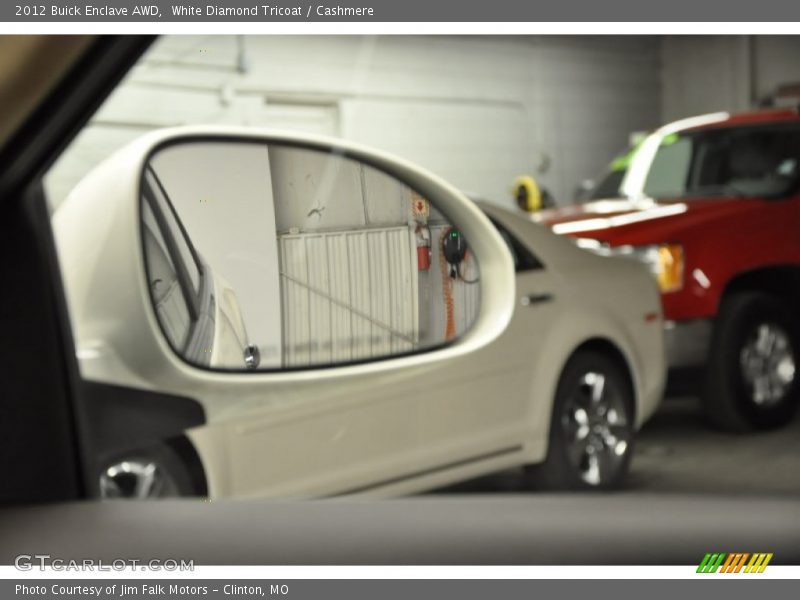 White Diamond Tricoat / Cashmere 2012 Buick Enclave AWD