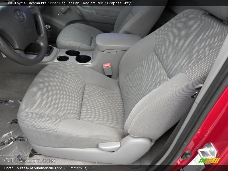 Front Seat of 2006 Tacoma PreRunner Regular Cab