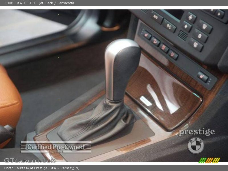 Jet Black / Terracotta 2006 BMW X3 3.0i