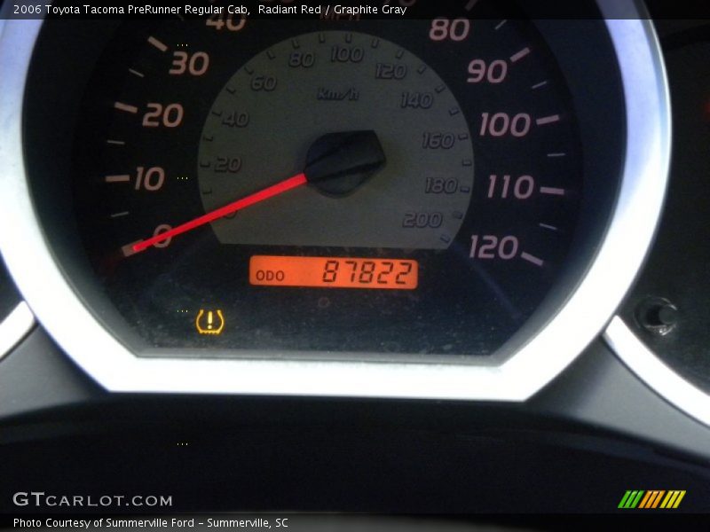 Radiant Red / Graphite Gray 2006 Toyota Tacoma PreRunner Regular Cab