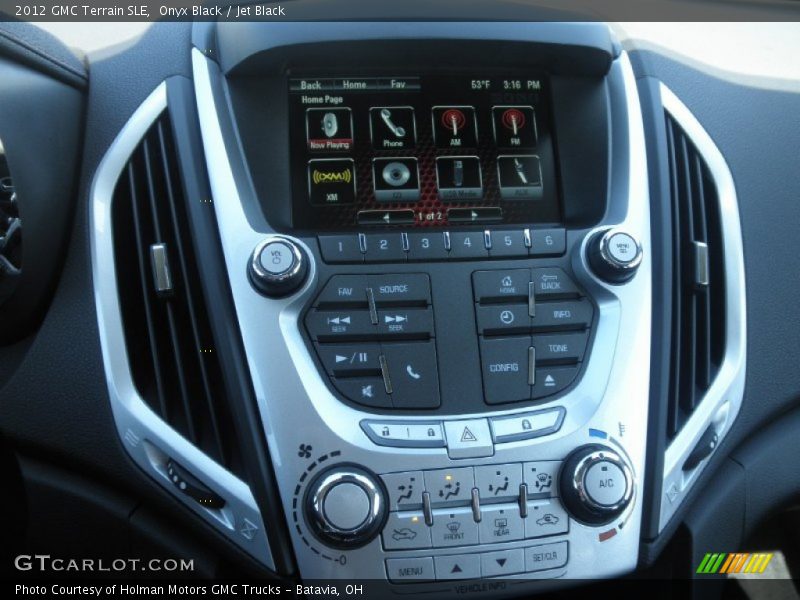 Onyx Black / Jet Black 2012 GMC Terrain SLE
