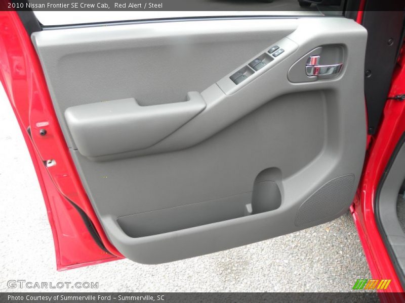 Red Alert / Steel 2010 Nissan Frontier SE Crew Cab