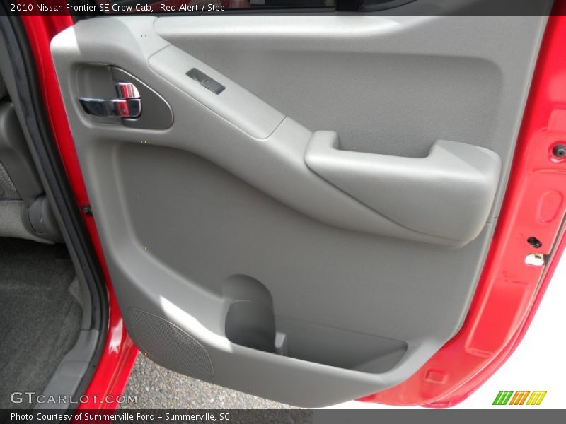 Red Alert / Steel 2010 Nissan Frontier SE Crew Cab
