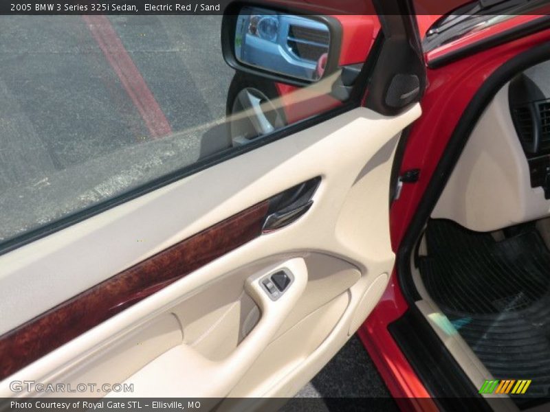Electric Red / Sand 2005 BMW 3 Series 325i Sedan