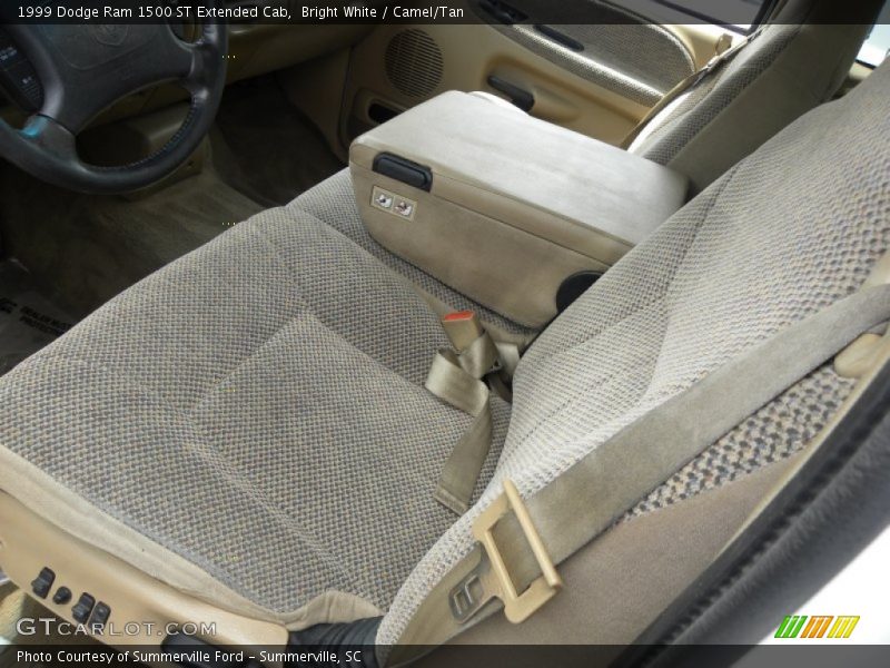 Bright White / Camel/Tan 1999 Dodge Ram 1500 ST Extended Cab