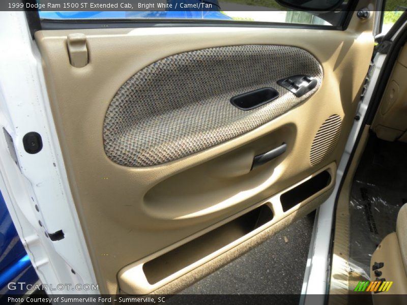 Bright White / Camel/Tan 1999 Dodge Ram 1500 ST Extended Cab
