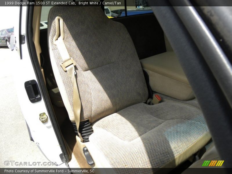 Bright White / Camel/Tan 1999 Dodge Ram 1500 ST Extended Cab