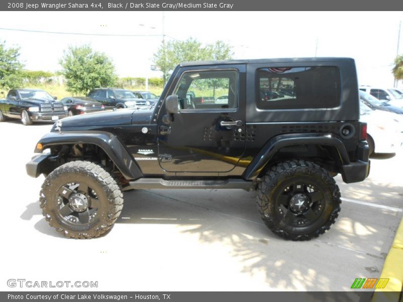 Black / Dark Slate Gray/Medium Slate Gray 2008 Jeep Wrangler Sahara 4x4