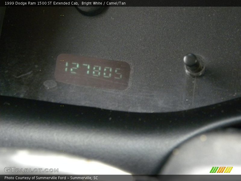 Bright White / Camel/Tan 1999 Dodge Ram 1500 ST Extended Cab