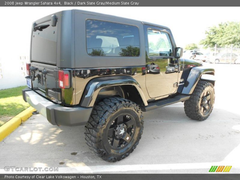 Black / Dark Slate Gray/Medium Slate Gray 2008 Jeep Wrangler Sahara 4x4