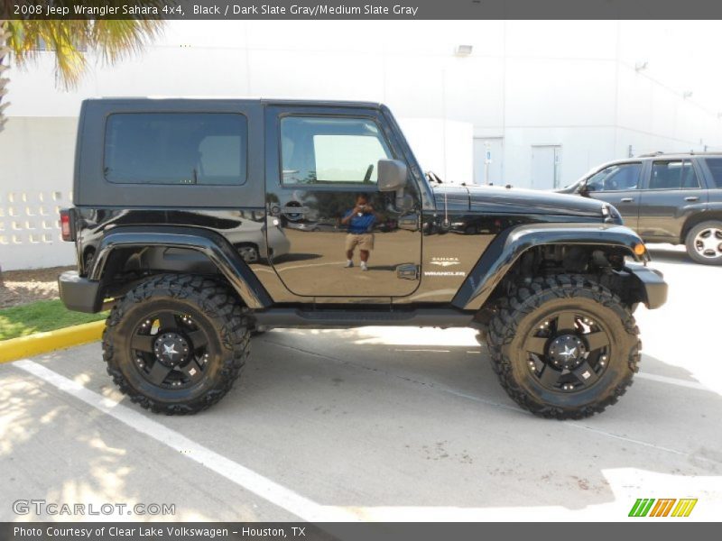 Black / Dark Slate Gray/Medium Slate Gray 2008 Jeep Wrangler Sahara 4x4