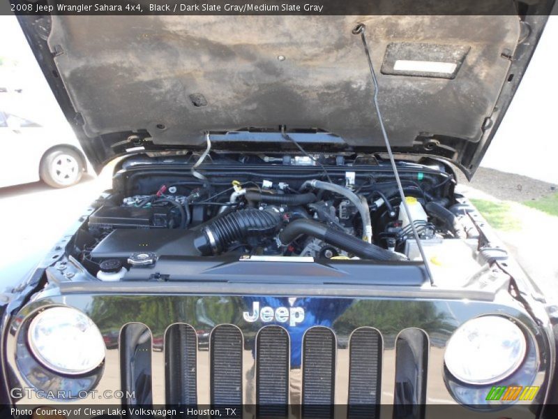 Black / Dark Slate Gray/Medium Slate Gray 2008 Jeep Wrangler Sahara 4x4