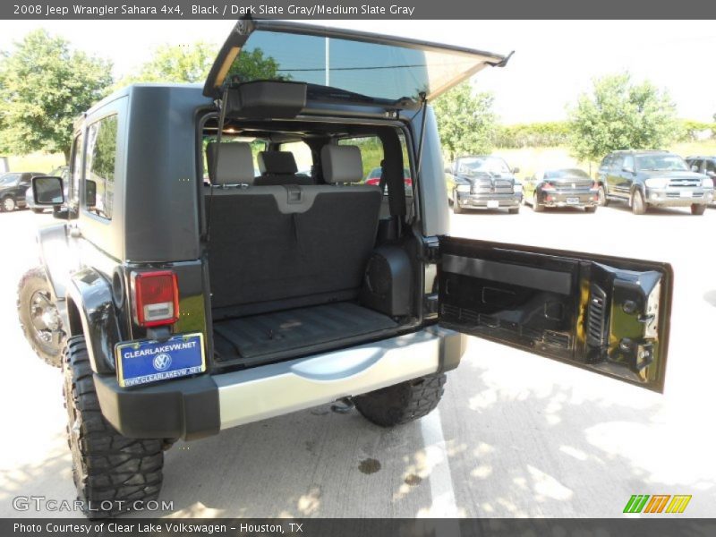Black / Dark Slate Gray/Medium Slate Gray 2008 Jeep Wrangler Sahara 4x4