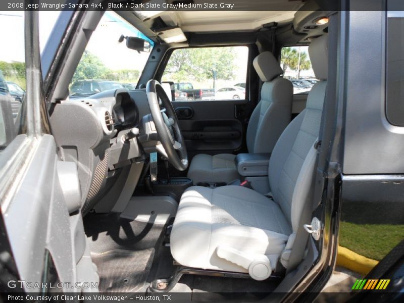 Black / Dark Slate Gray/Medium Slate Gray 2008 Jeep Wrangler Sahara 4x4