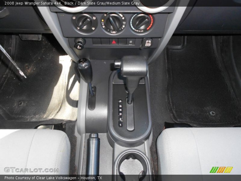 Black / Dark Slate Gray/Medium Slate Gray 2008 Jeep Wrangler Sahara 4x4
