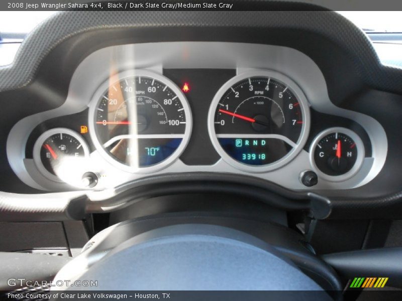 Black / Dark Slate Gray/Medium Slate Gray 2008 Jeep Wrangler Sahara 4x4