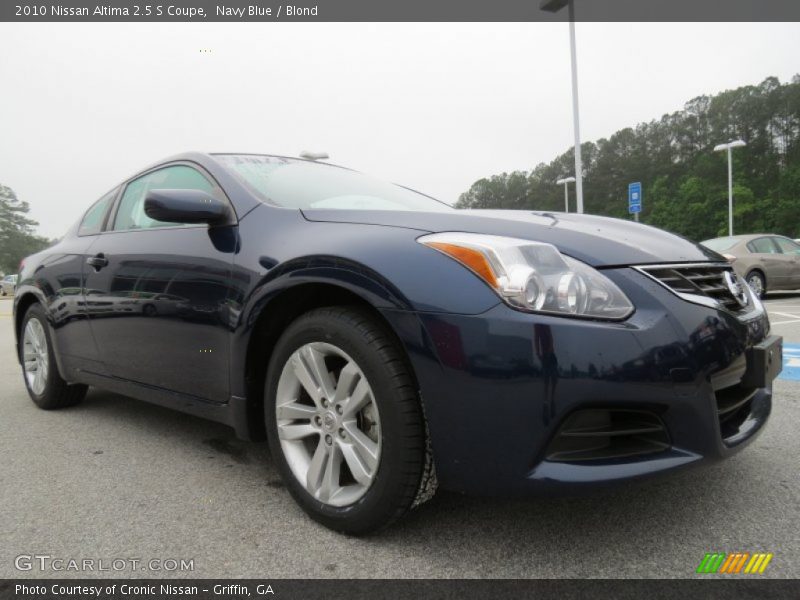 Navy Blue / Blond 2010 Nissan Altima 2.5 S Coupe