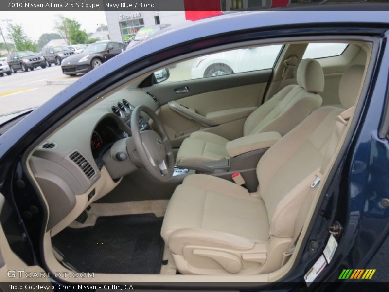 Navy Blue / Blond 2010 Nissan Altima 2.5 S Coupe