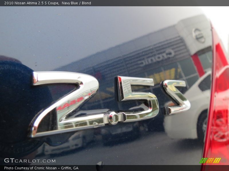 Navy Blue / Blond 2010 Nissan Altima 2.5 S Coupe