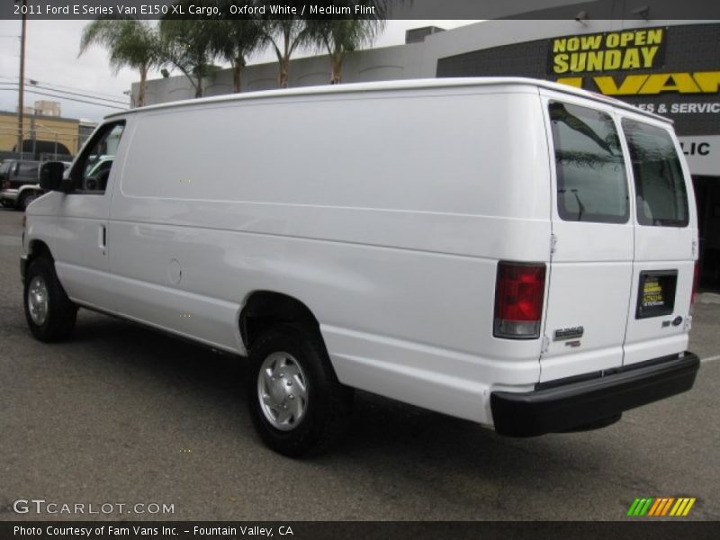 Oxford White / Medium Flint 2011 Ford E Series Van E150 XL Cargo