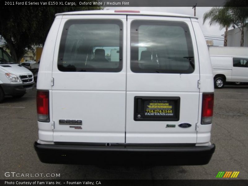 Oxford White / Medium Flint 2011 Ford E Series Van E150 XL Cargo