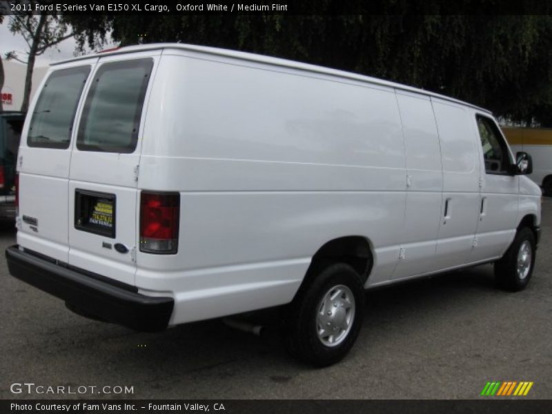 Oxford White / Medium Flint 2011 Ford E Series Van E150 XL Cargo