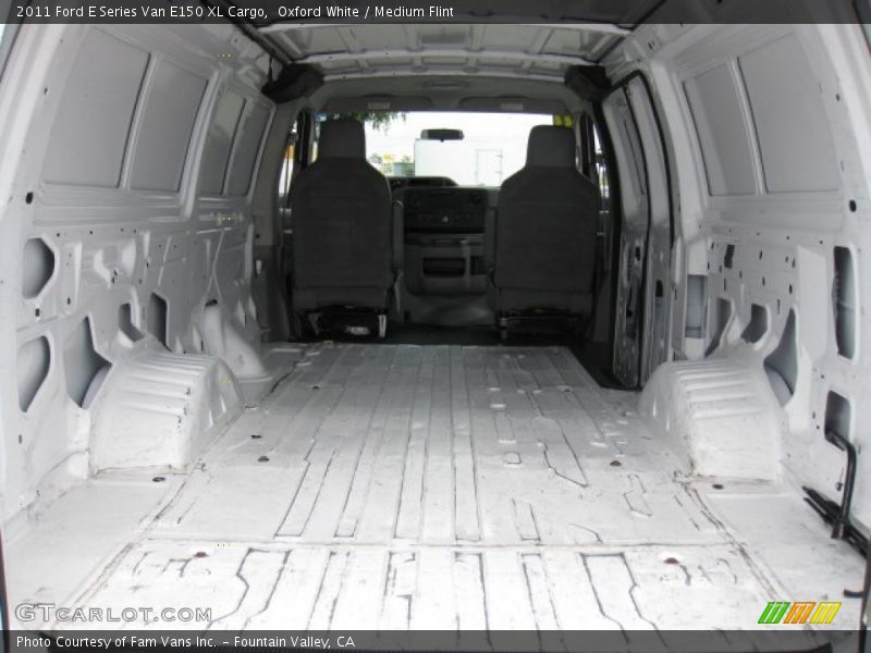 Oxford White / Medium Flint 2011 Ford E Series Van E150 XL Cargo