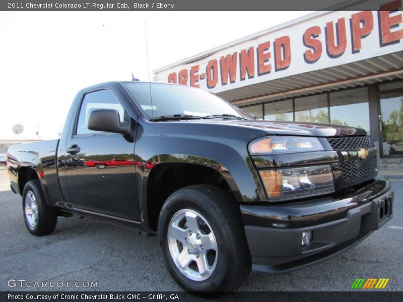 Black / Ebony 2011 Chevrolet Colorado LT Regular Cab