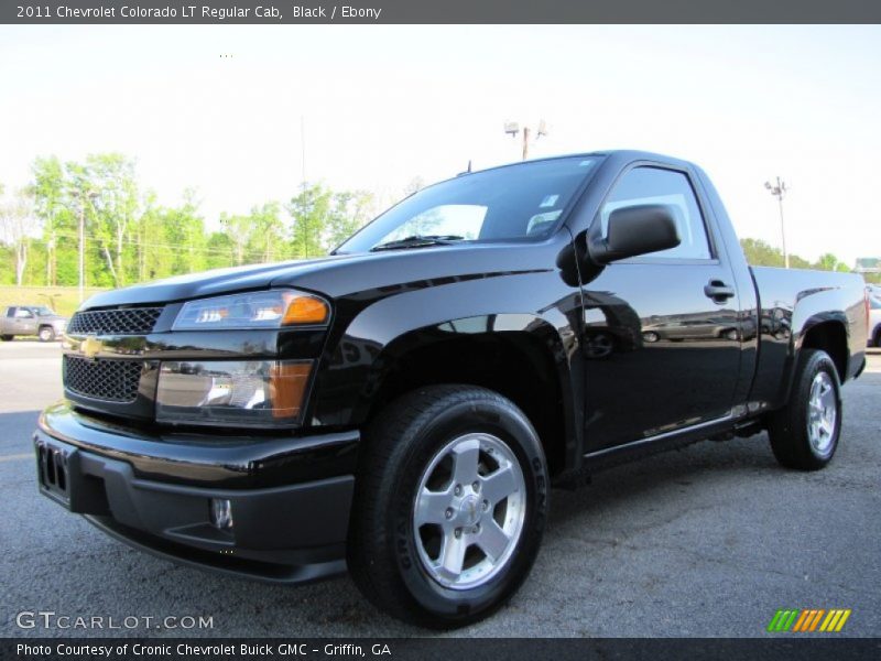 Black / Ebony 2011 Chevrolet Colorado LT Regular Cab