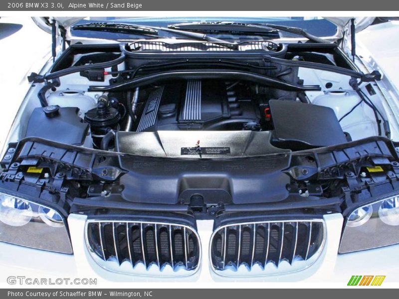 Alpine White / Sand Beige 2006 BMW X3 3.0i