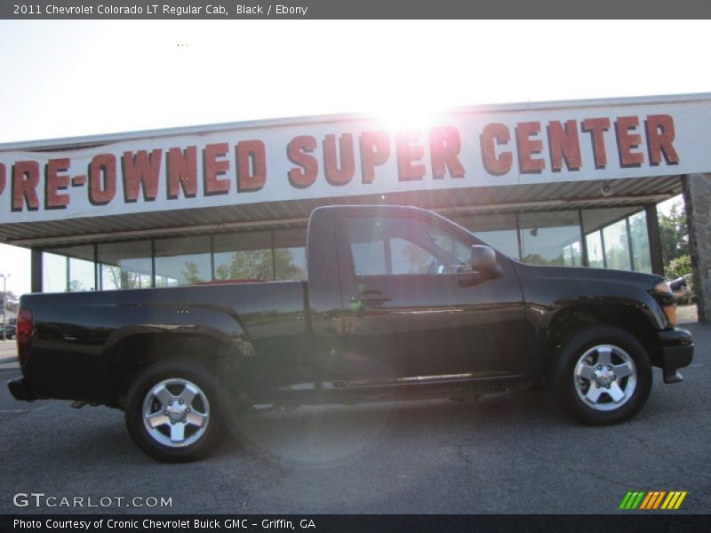 Black / Ebony 2011 Chevrolet Colorado LT Regular Cab