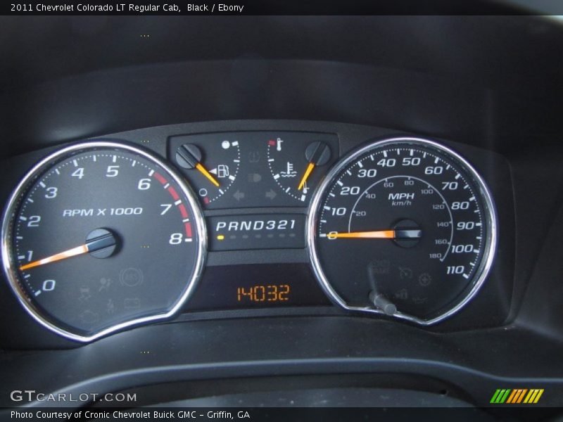 Black / Ebony 2011 Chevrolet Colorado LT Regular Cab