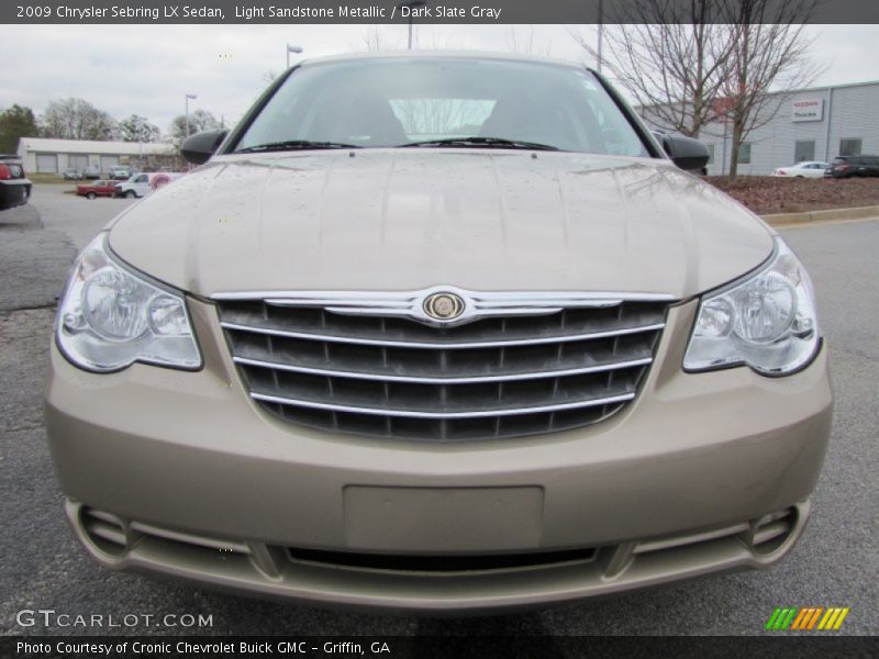 Light Sandstone Metallic / Dark Slate Gray 2009 Chrysler Sebring LX Sedan