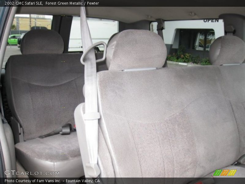 Forest Green Metallic / Pewter 2002 GMC Safari SLE