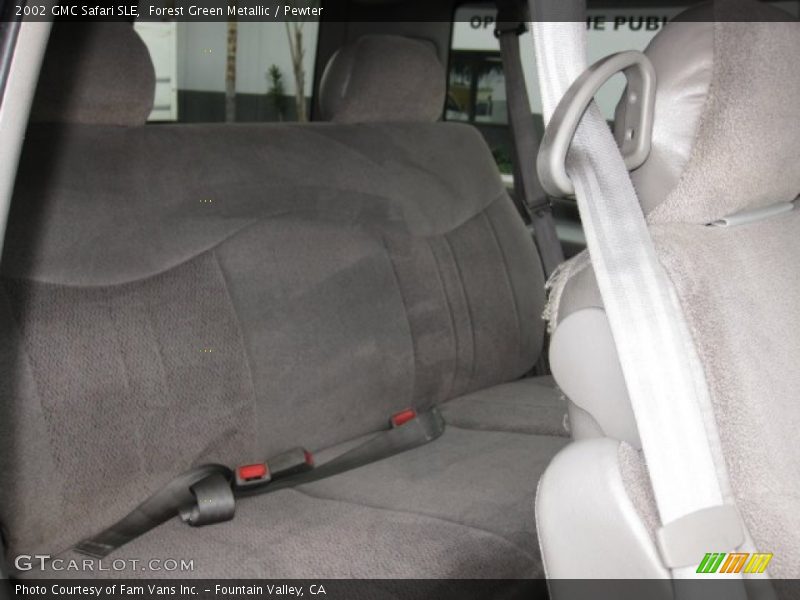 Forest Green Metallic / Pewter 2002 GMC Safari SLE