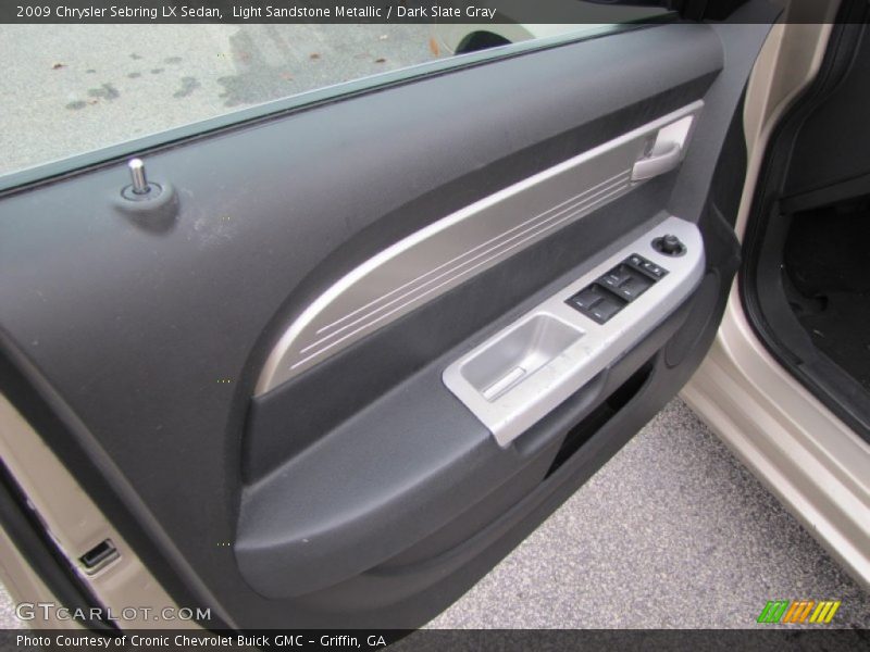 Light Sandstone Metallic / Dark Slate Gray 2009 Chrysler Sebring LX Sedan