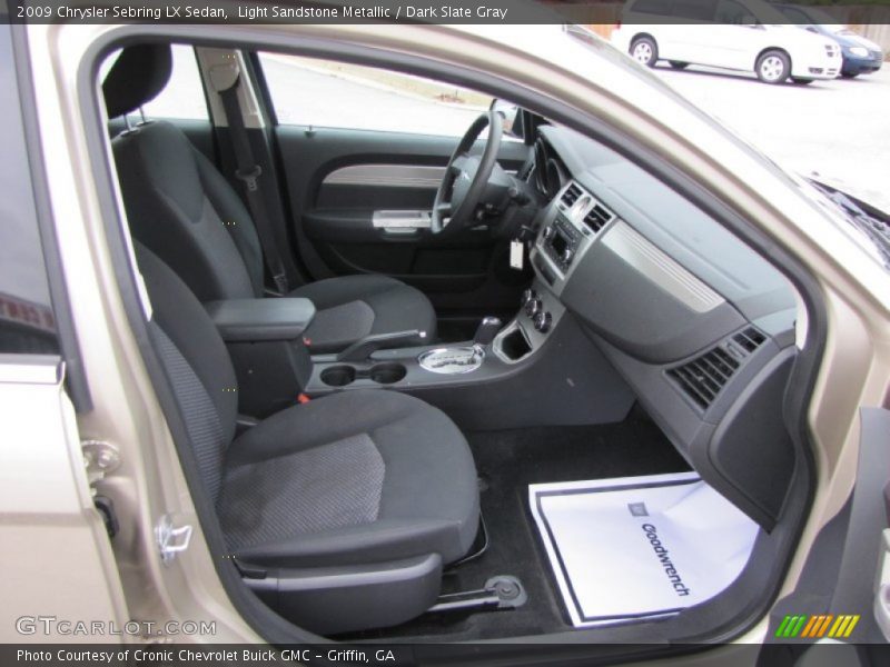 Light Sandstone Metallic / Dark Slate Gray 2009 Chrysler Sebring LX Sedan