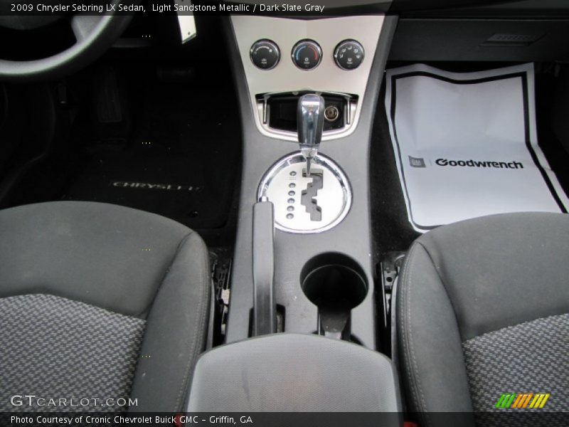 Light Sandstone Metallic / Dark Slate Gray 2009 Chrysler Sebring LX Sedan
