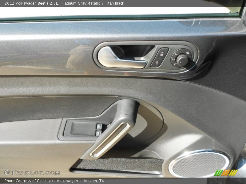 Platinum Gray Metallic / Titan Black 2012 Volkswagen Beetle 2.5L