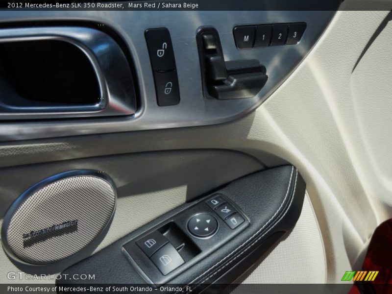 Mars Red / Sahara Beige 2012 Mercedes-Benz SLK 350 Roadster