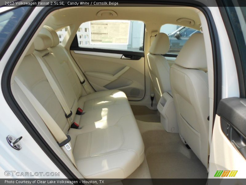 Candy White / Cornsilk Beige 2012 Volkswagen Passat 2.5L SE