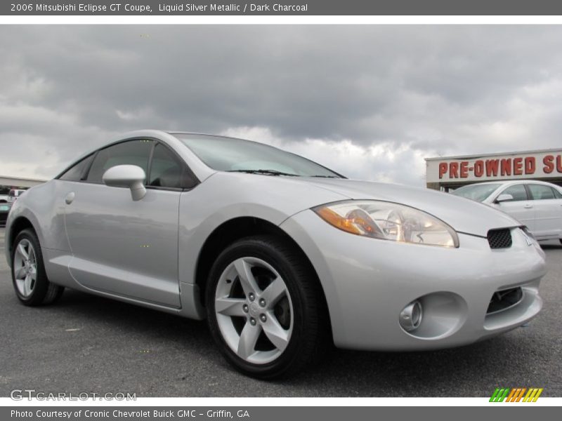 Liquid Silver Metallic / Dark Charcoal 2006 Mitsubishi Eclipse GT Coupe