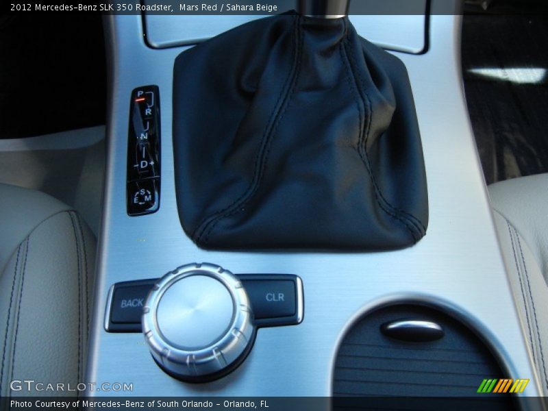 Mars Red / Sahara Beige 2012 Mercedes-Benz SLK 350 Roadster