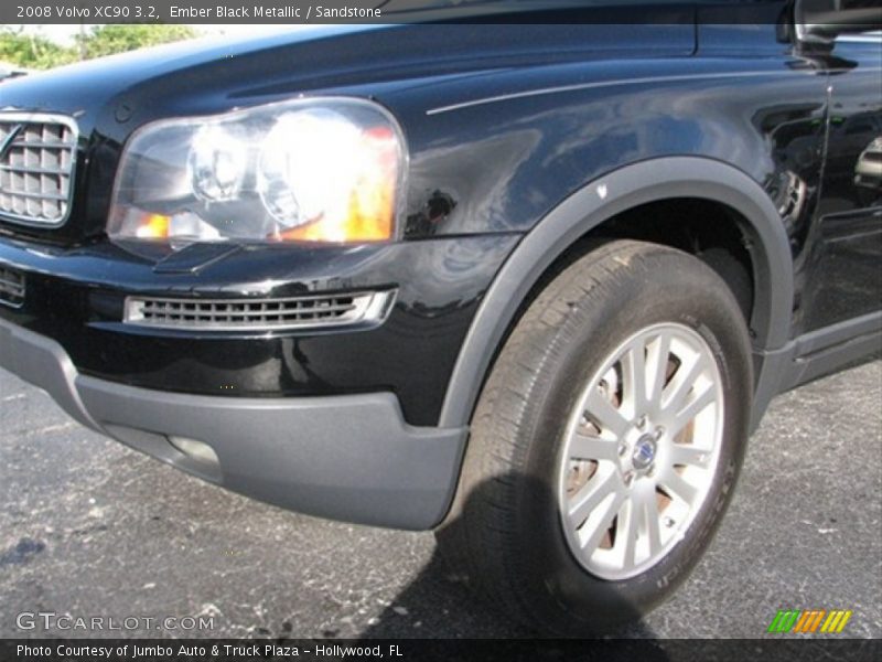 Ember Black Metallic / Sandstone 2008 Volvo XC90 3.2