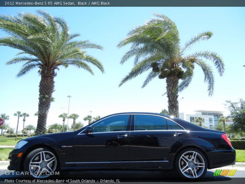 Black / AMG Black 2012 Mercedes-Benz S 65 AMG Sedan