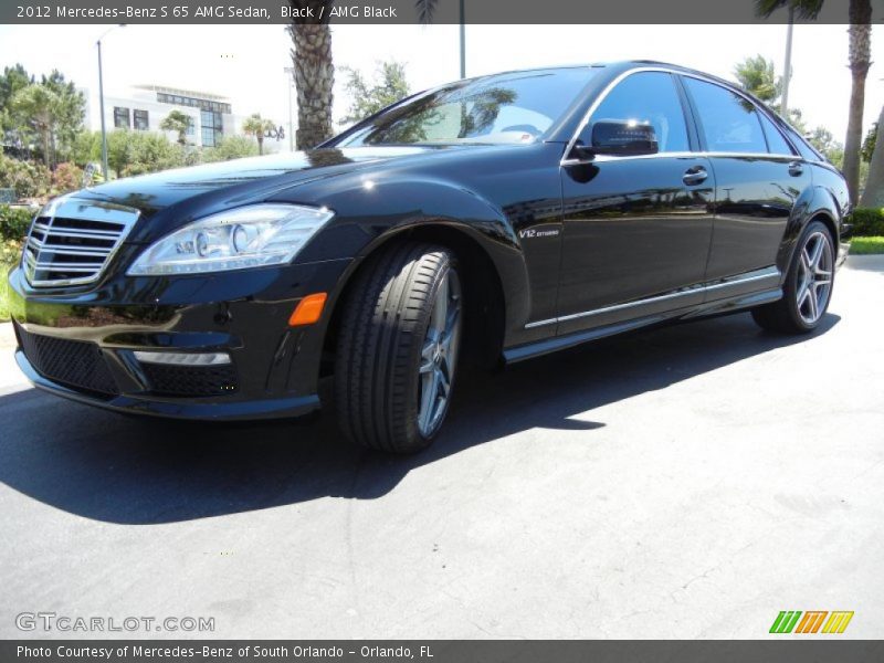 Black / AMG Black 2012 Mercedes-Benz S 65 AMG Sedan